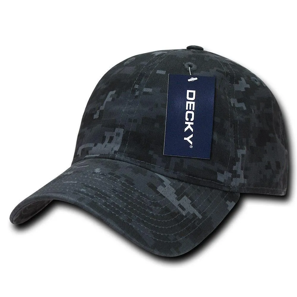 1 Dozen Decky Relaxed Cotton Camo Low Crown Dad Caps Hats Caps Wholesale