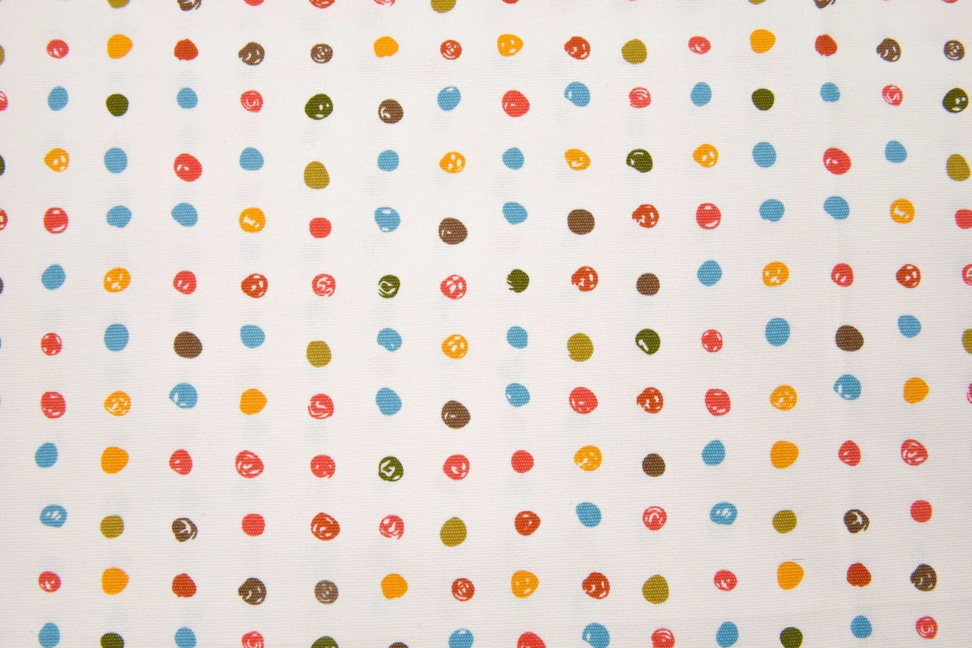 100% Cotton Half Panama Printed Fabric / Canvas printed Fabric /  Colorful Splash Dots Digital Print  Fabric