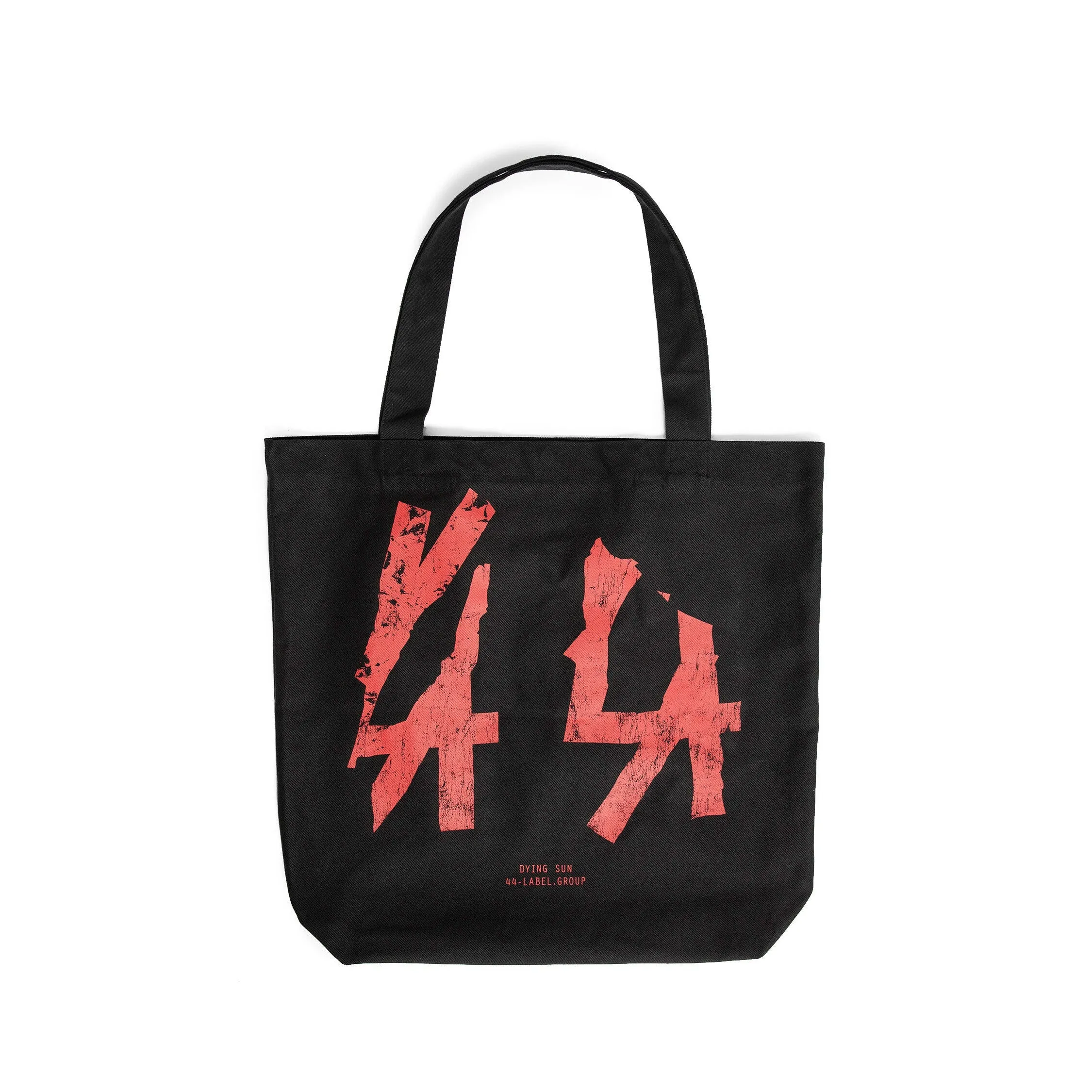 44 LABEL GROUP MAN BLACK TOTE BAGS