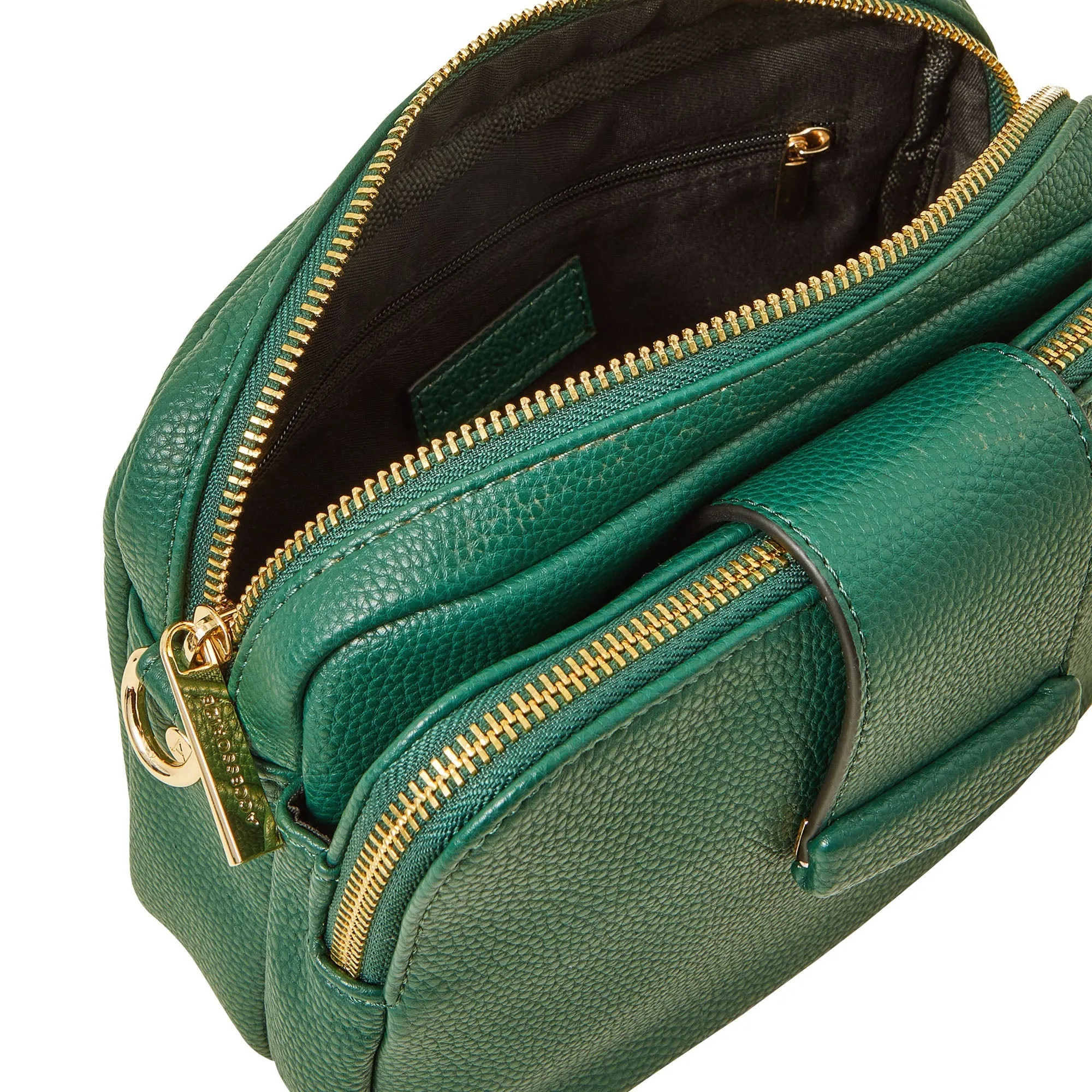 Accessorize London Women's Green Functional Cross-Body Bag