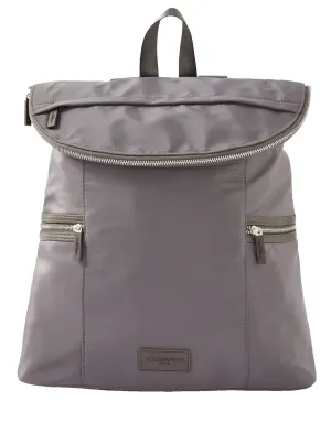 Accessorize London women's grey Gina Gym Rucksack Bag