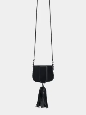 Aristi Black Leather Mini Bag