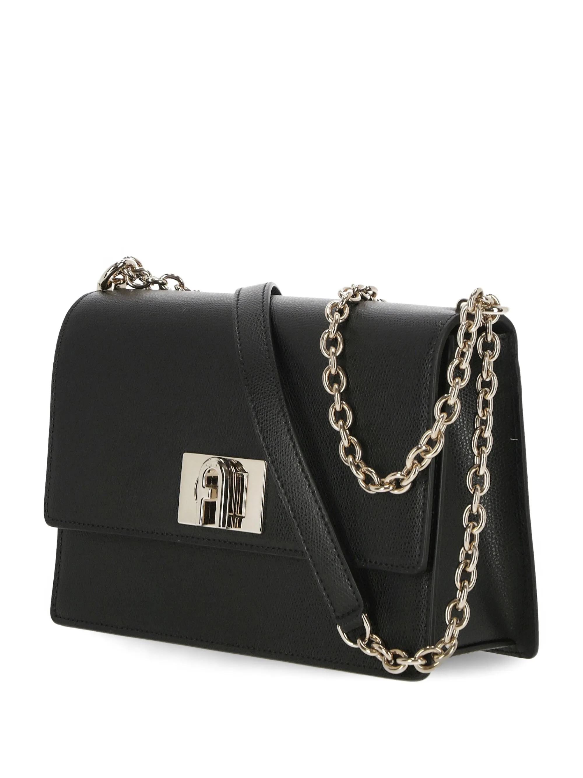 Bafiaco Elegant Black Shoulder Bag