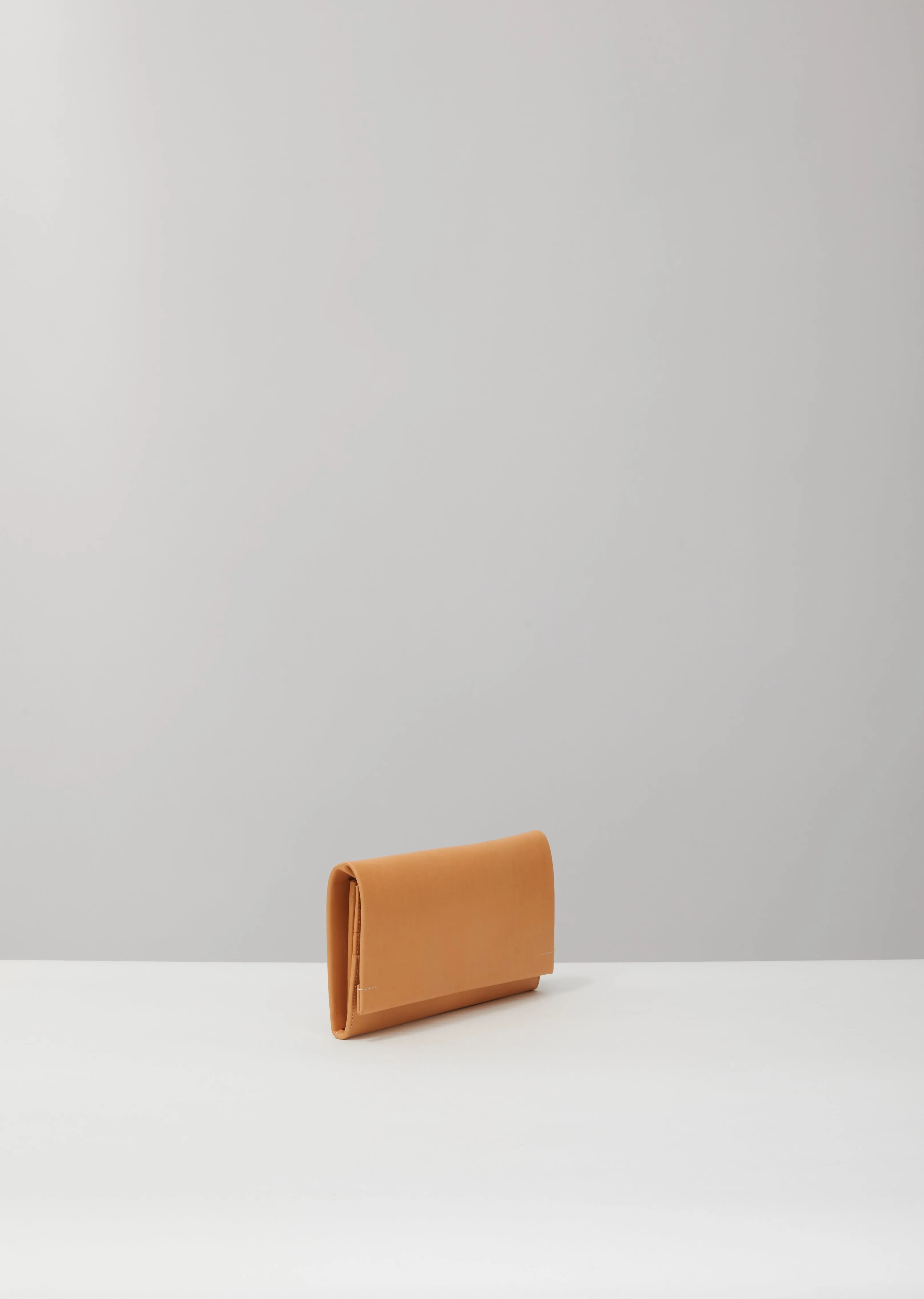 Belted Pleats Clutch Bag