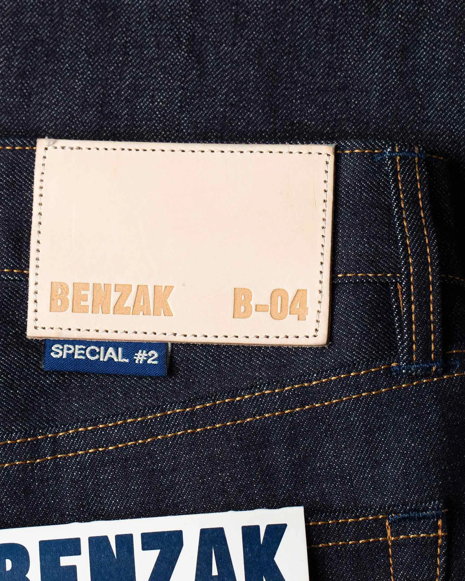 Benzak Denim Developers B-04 Relaxed Tapered Mens Jeans - Special #2 15oz Vintage Indigo Selvedge