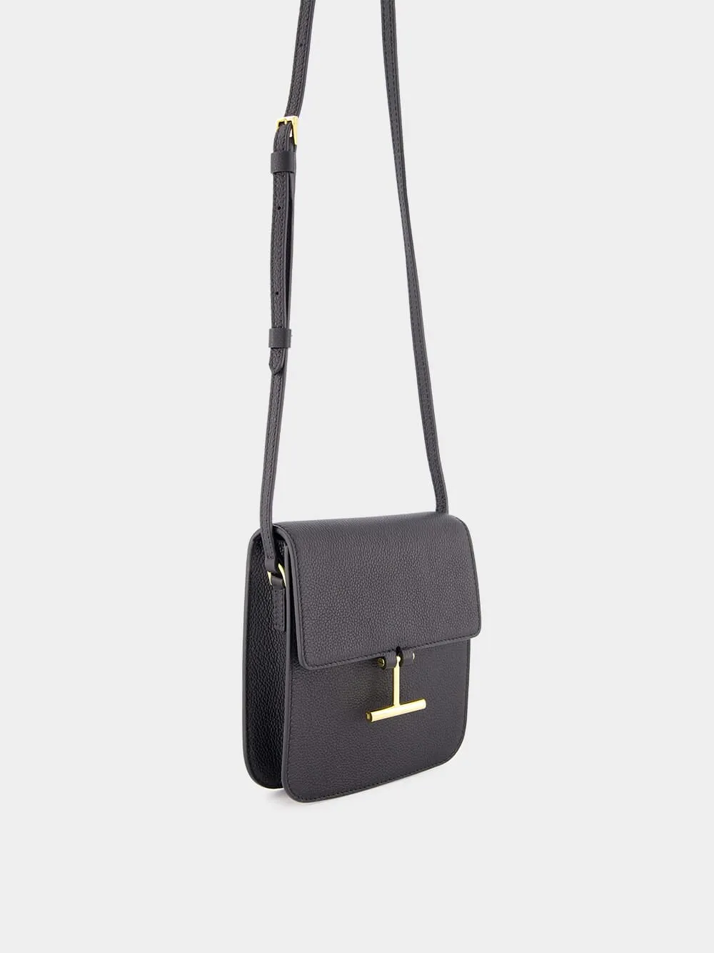 Black Grain Leather Tara Mini Bag