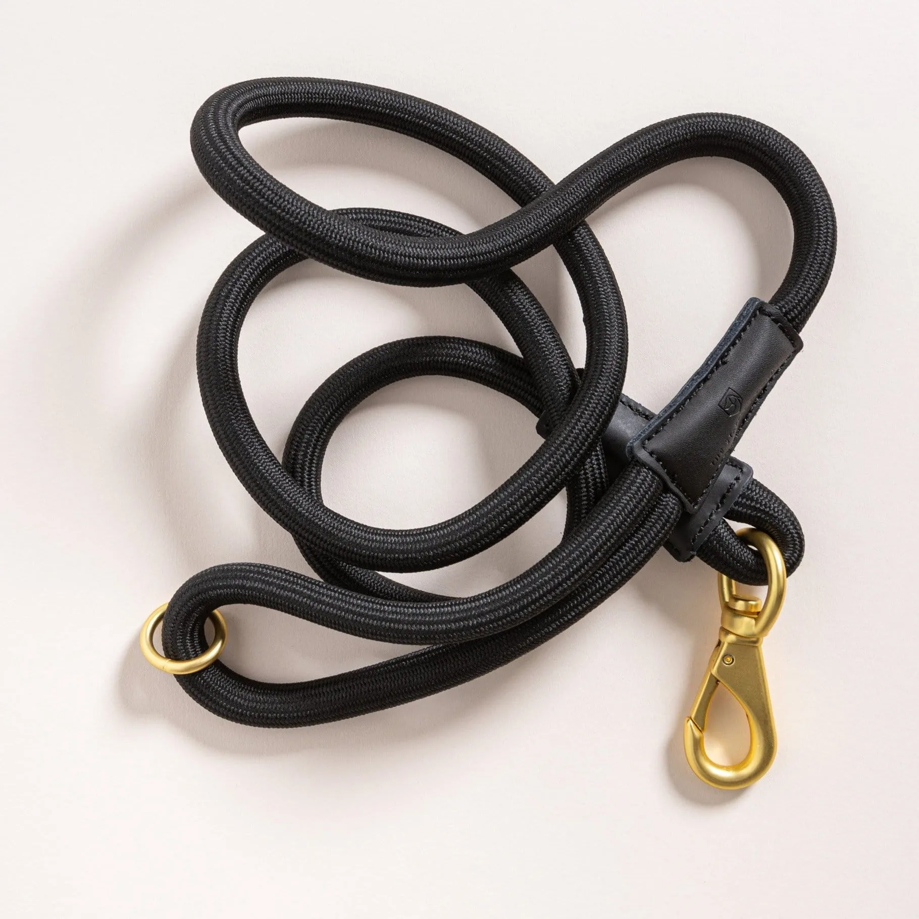 Black Rope Dog Lead – Strong, Stylish & Secure