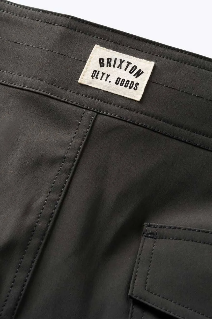 BRIXTON 60's Stretch Trunk Washed Black / Charcoal