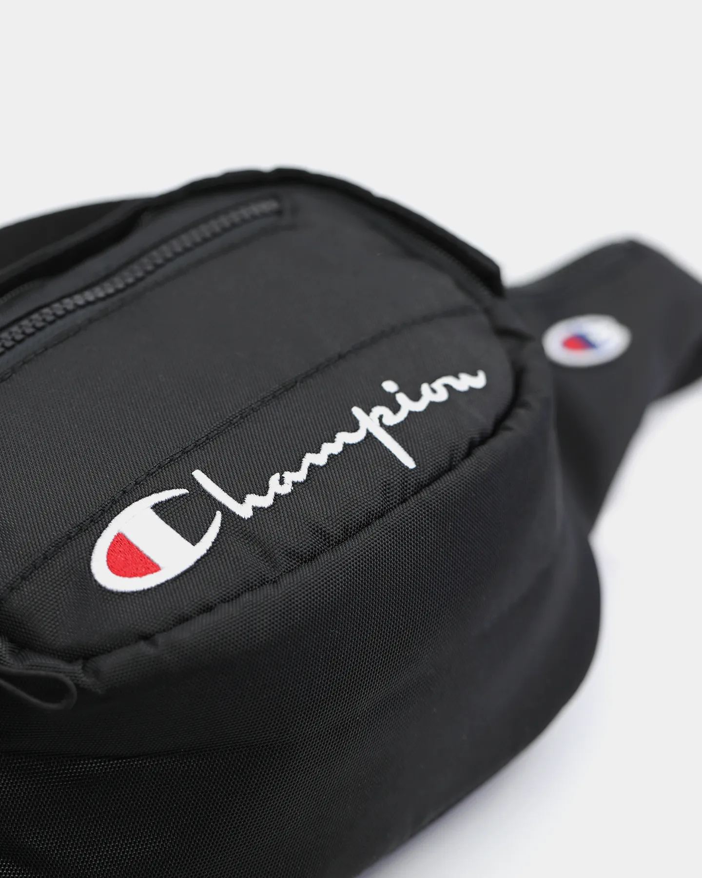 CHAMPION SCRIPT BELT BAG BLACK