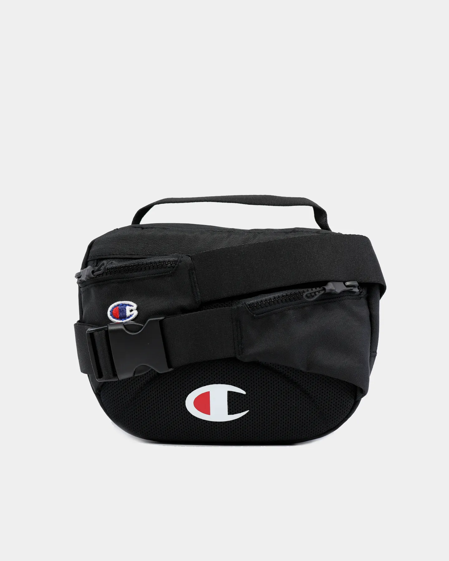 CHAMPION SCRIPT BELT BAG BLACK