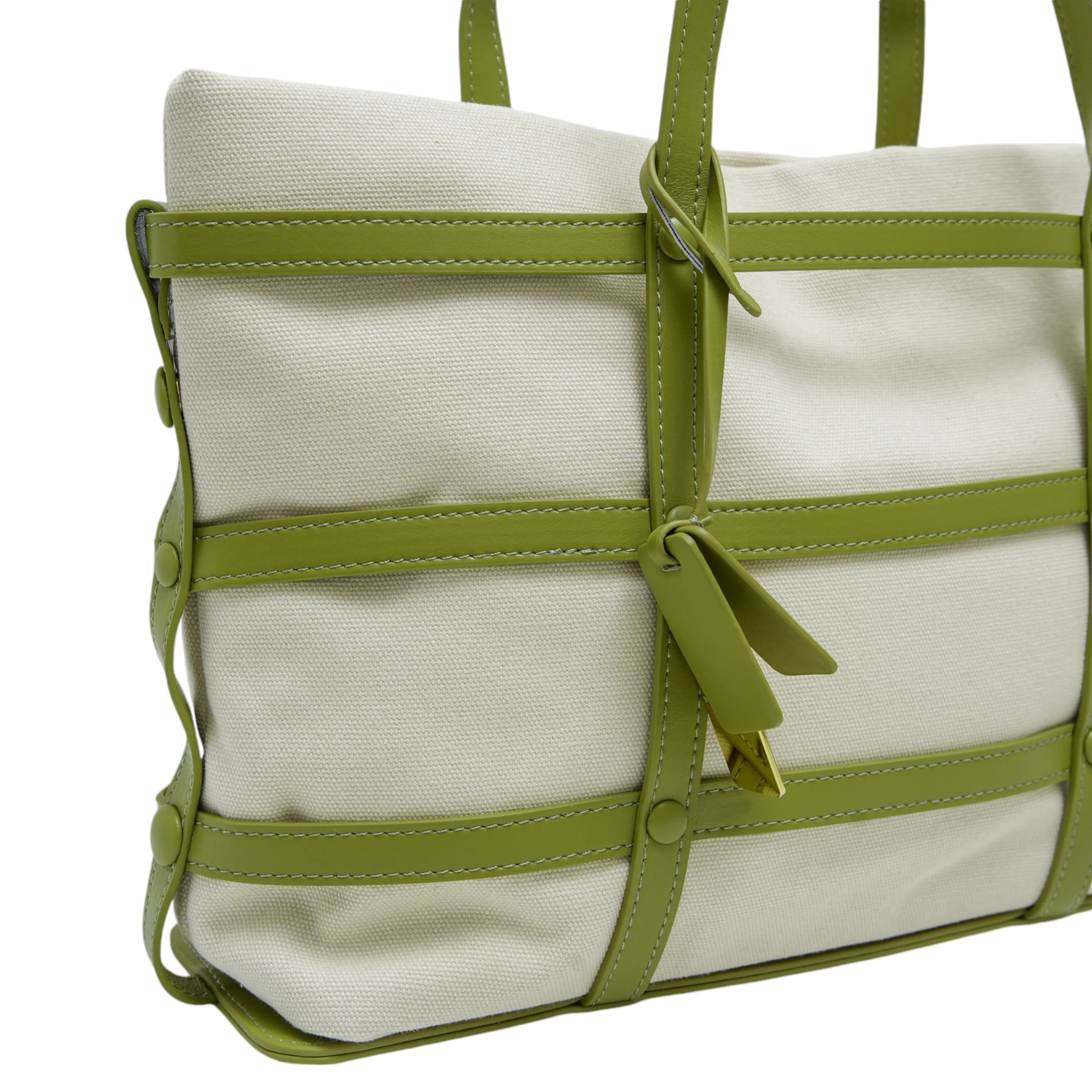 Chokore Trendy Canvas Bag with Harness (Green)