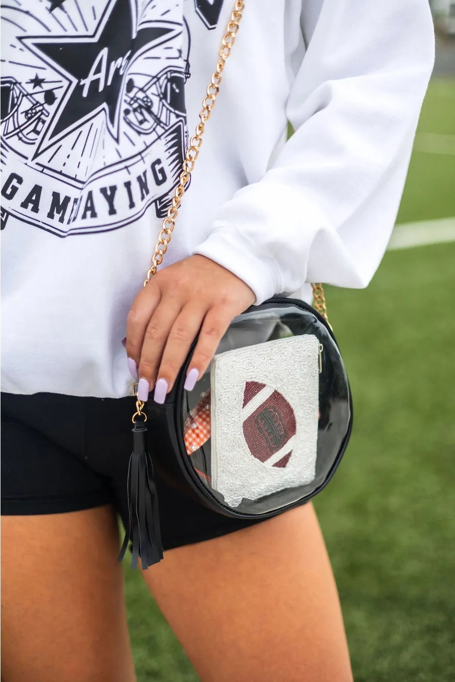 Clear Circular Stadium Bag