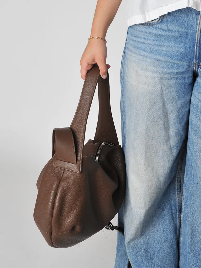 Cocoa Brown Small Ace Bag