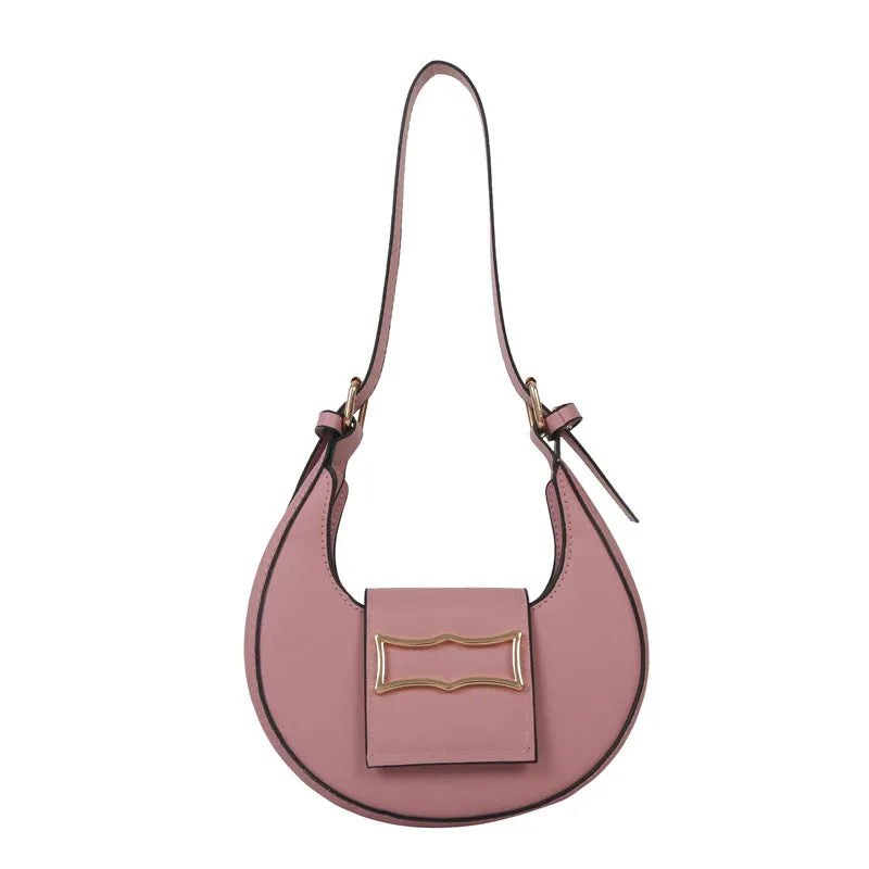 Dumpling Buckle Shoulder Bags