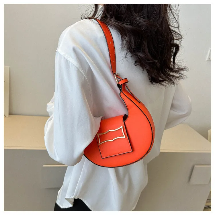 Dumpling Buckle Shoulder Bags