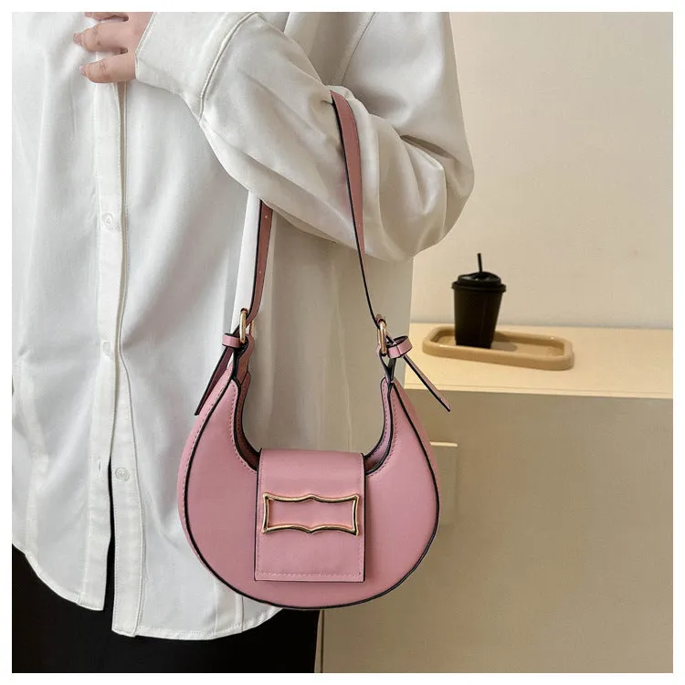 Dumpling Buckle Shoulder Bags