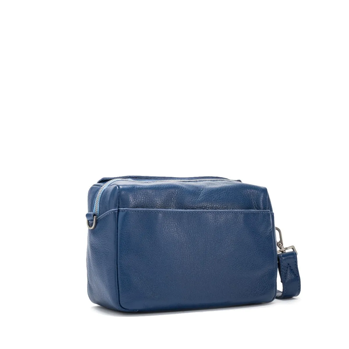 EVAN CROSSBODY SML - Jazz Blues/Brushed Silver