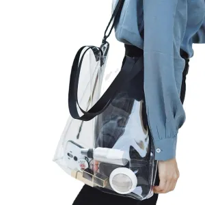 Fashionable Versatile Women's Transparent Shoulder Bag