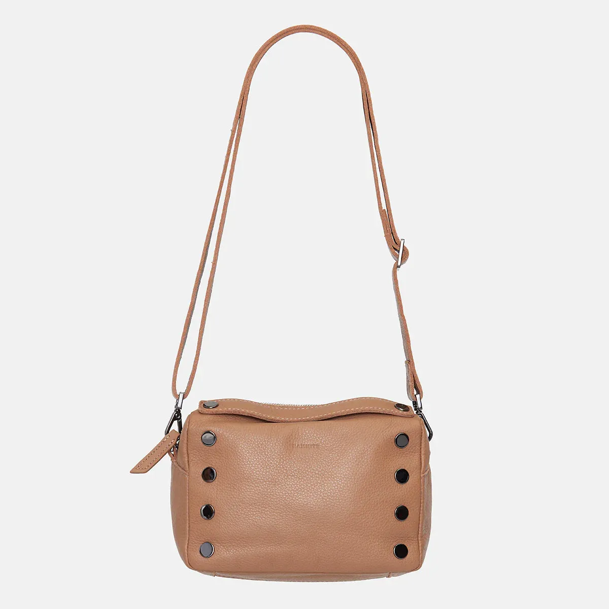 Hammitt Evan Crossbody in Biscotti with Gunmetal