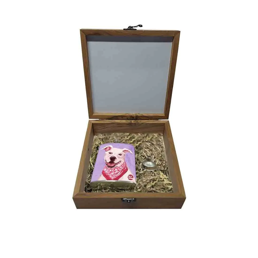 Hip Flask Gift Box -Cute Sweet Paws