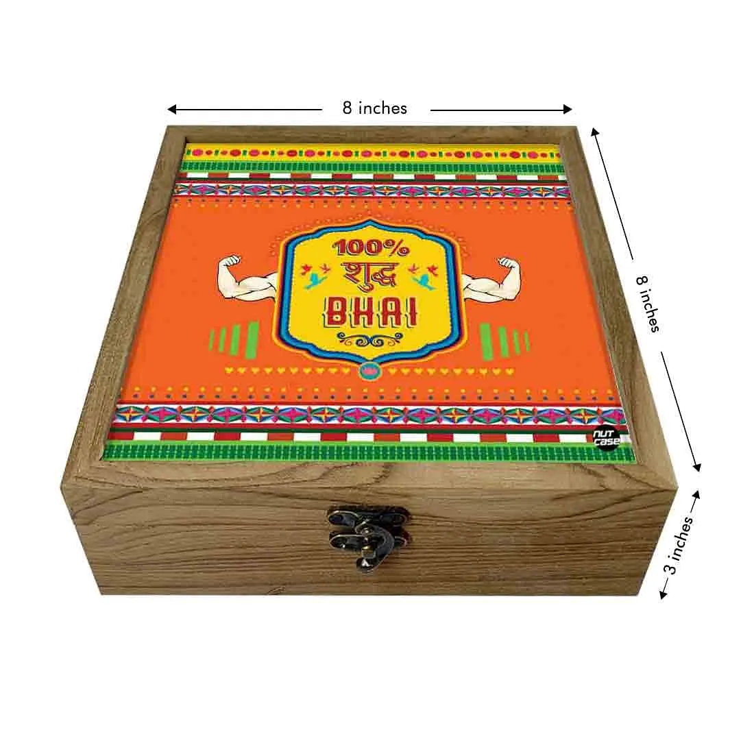 Hip Flask Gift Box -Rakhi Gifts -  Suddh Bhai