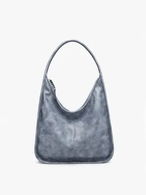 Joey Slouchy Hobo Bag - Denim