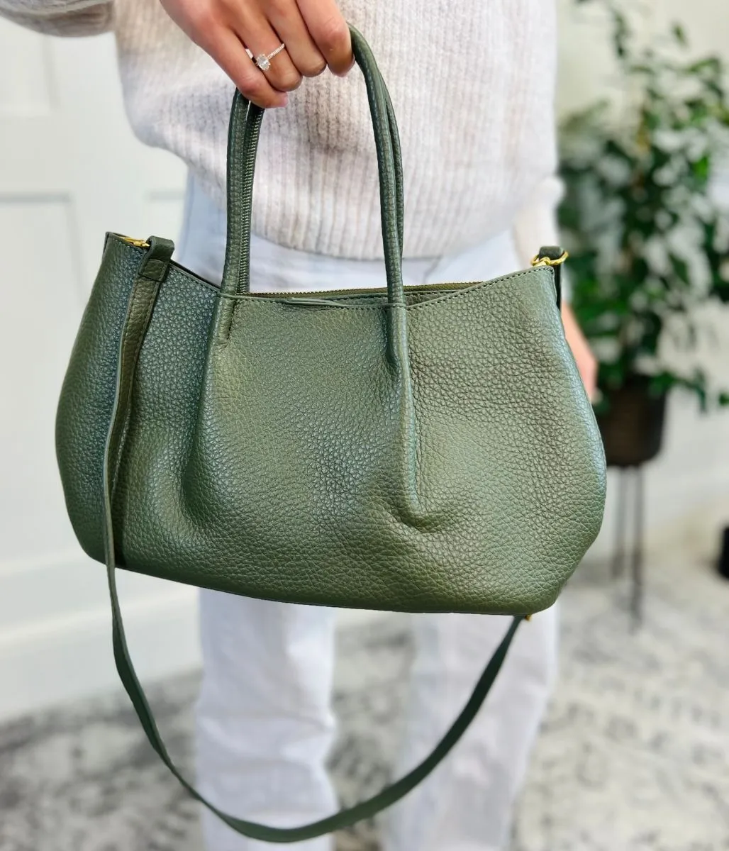 Khaki Green Multiway Grab Bag