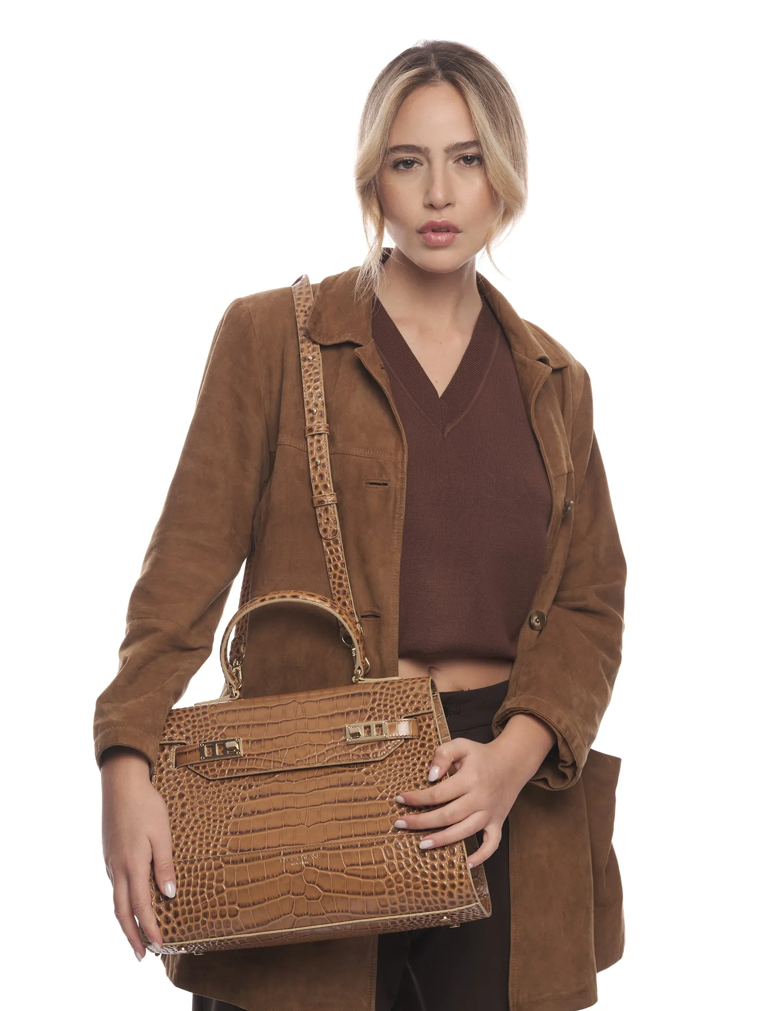 Kim Croco 14" - Brown