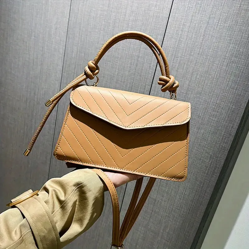 Knot Striped Handbags/Sling Bags