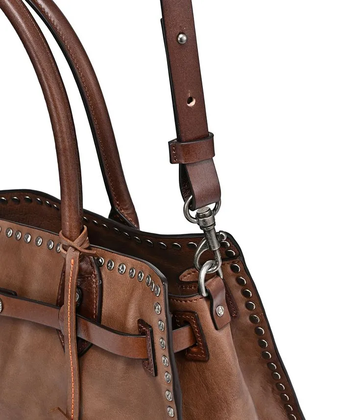 Leather bag-bag Westland OLD TREND, color Stone