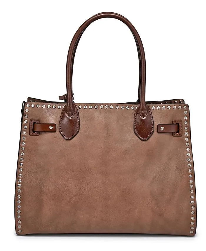 Leather bag-bag Westland OLD TREND, color Stone