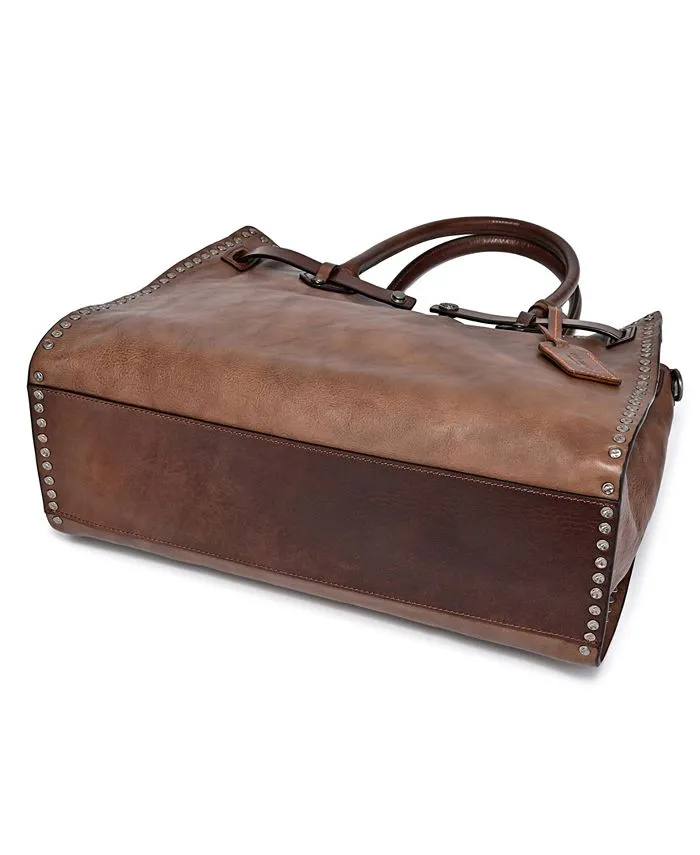 Leather bag-bag Westland OLD TREND, color Stone