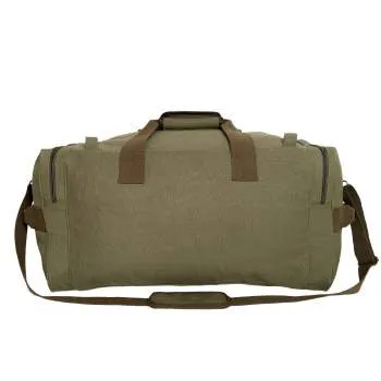 Long Journey Canvas Travel Bag - Olive Drab