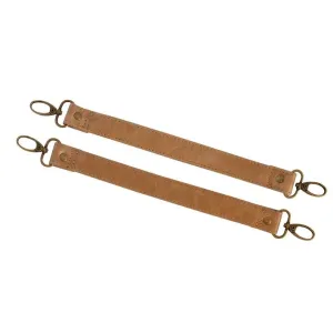 Mally Leather Stroller Straps | Tan