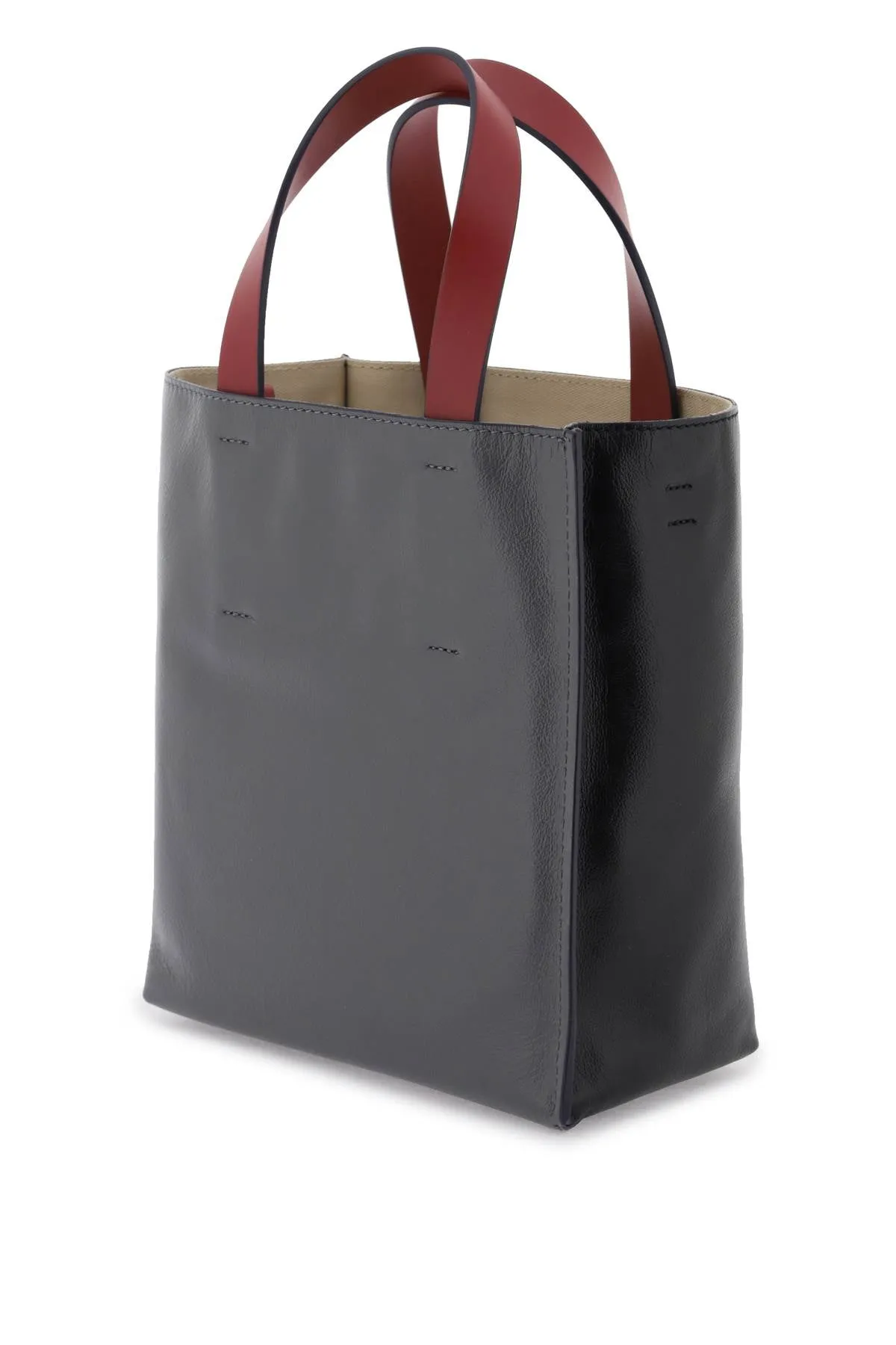 Marni multicolor museo tote bag