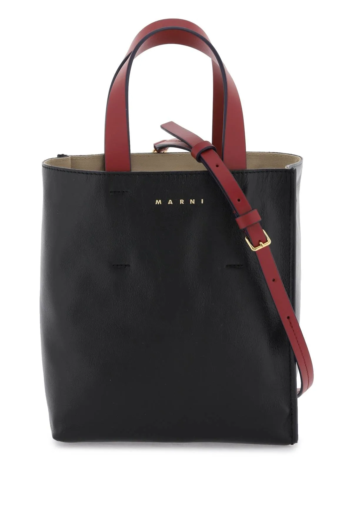 Marni multicolor museo tote bag