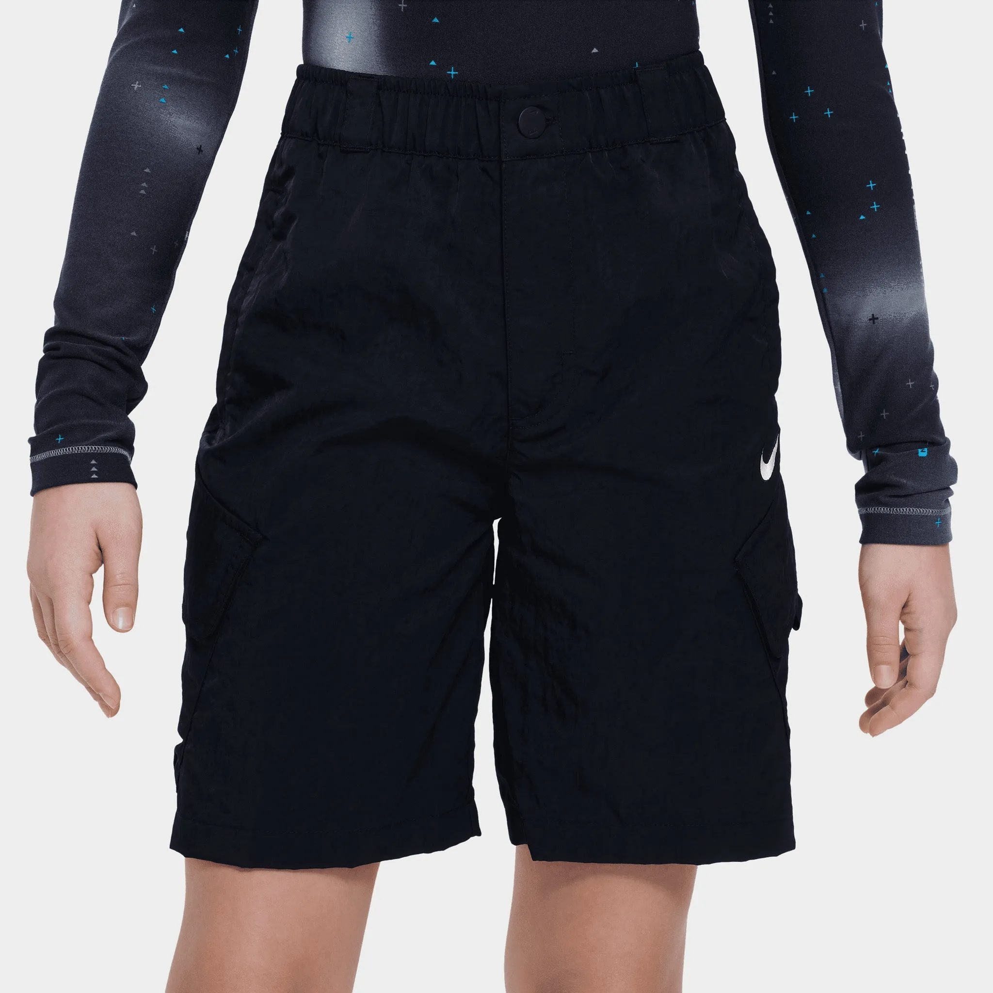 Nike Junior Boys' Outdoor Play Woven Cargo Shorts / Black