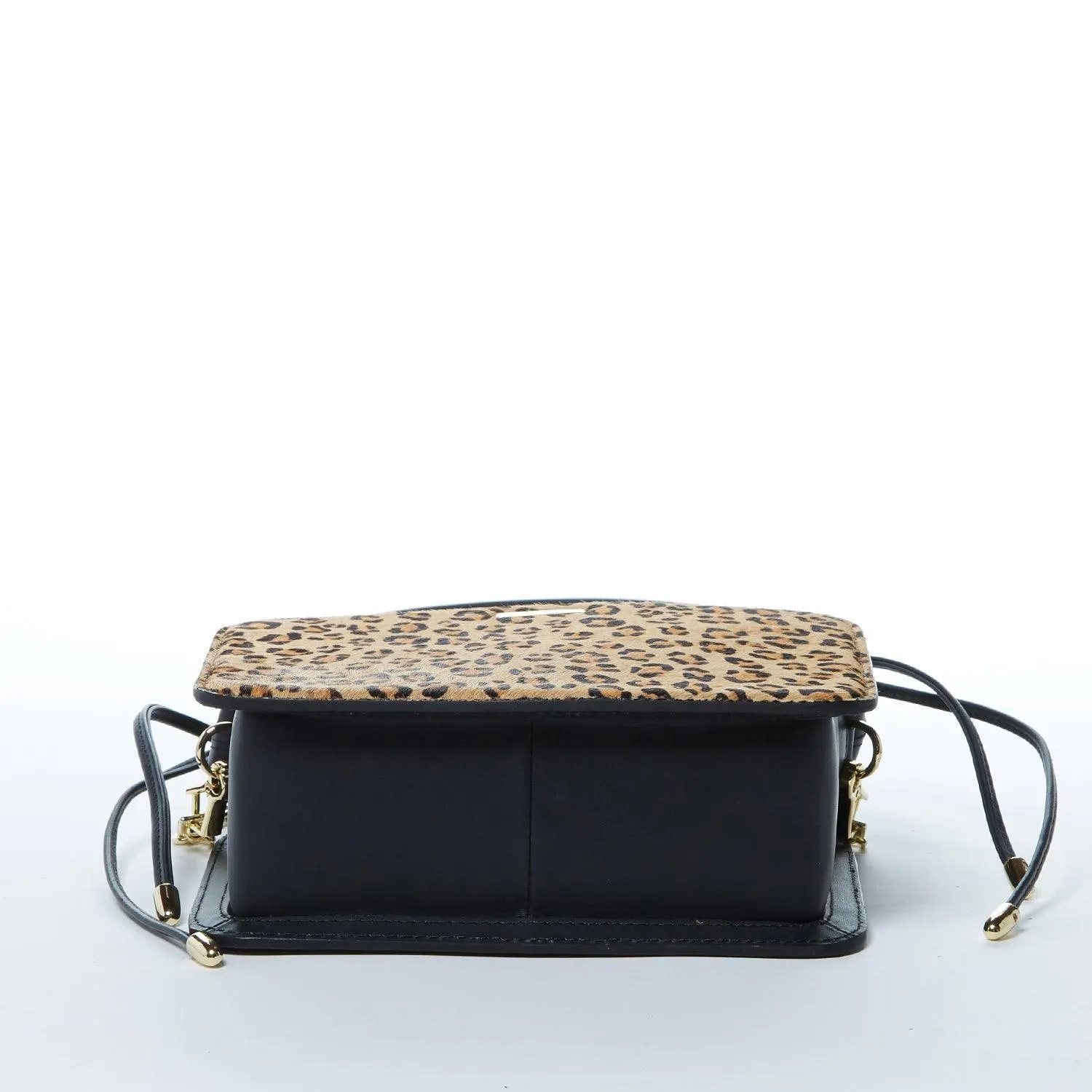 Patricia Black Leopard Leather Purse