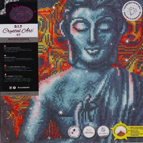 "Beautiful Buddha" Crystal Art Kit 30x30cm