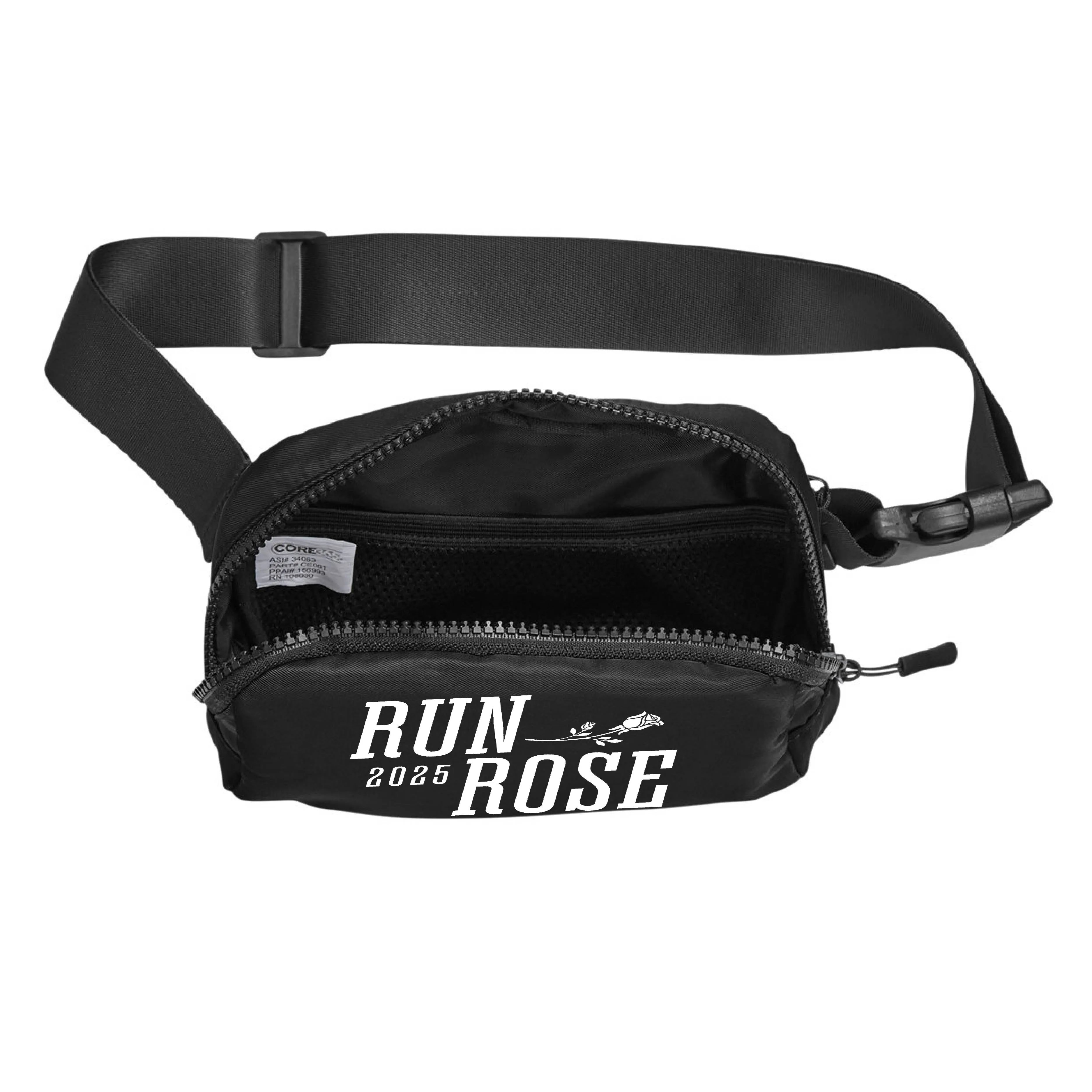 Rose Bowl Half Marathon & 5K - Waterproof Cross Body Belt Bag (CE061)