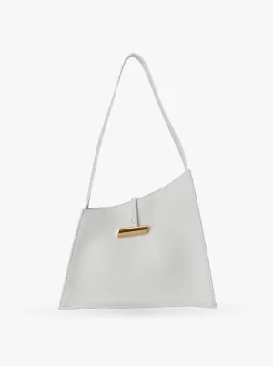 Slanted Shoulder Bag cream