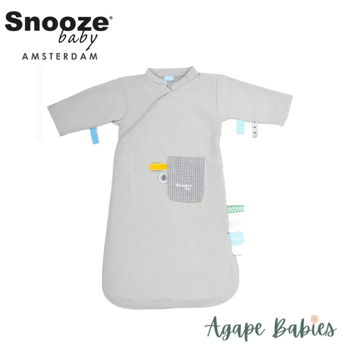 Snoozebaby Sleep Suit Boy Blue Grey - 2 Sizes