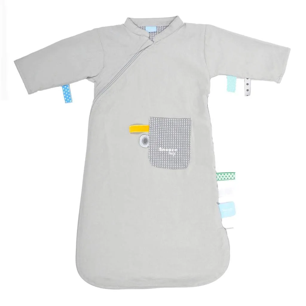 Snoozebaby Sleep Suit Boy Blue Grey - 2 Sizes