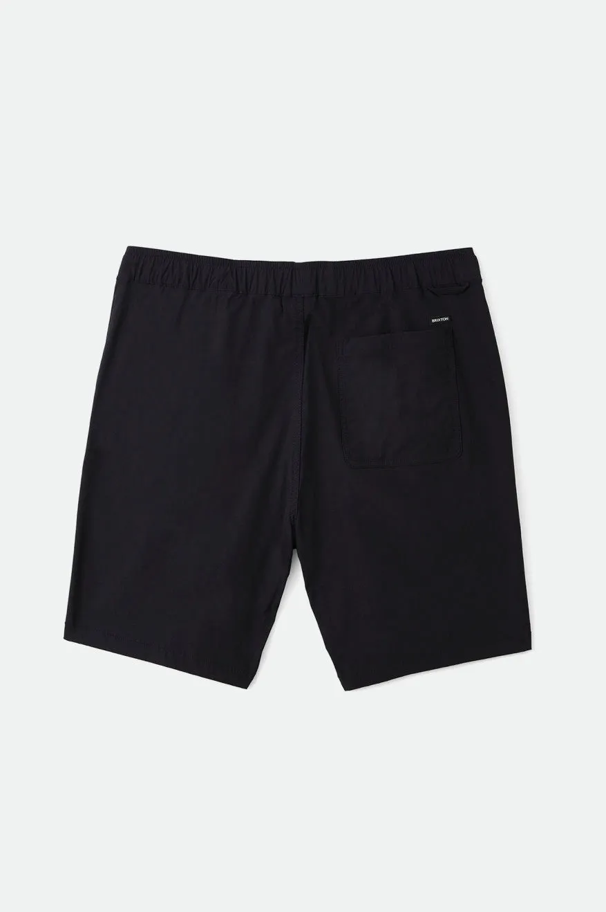 Steady Cinch Nylon Utility Short - Black