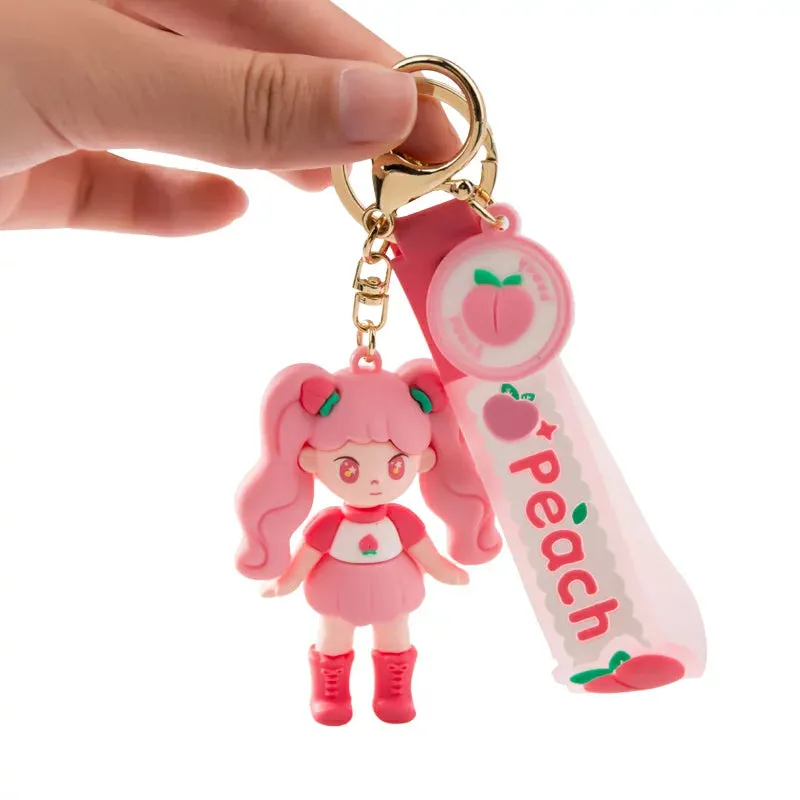 Stylish Lucky Doll Keychain.