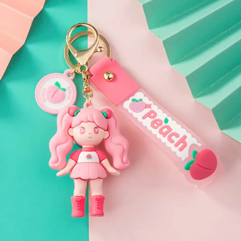 Stylish Lucky Doll Keychain