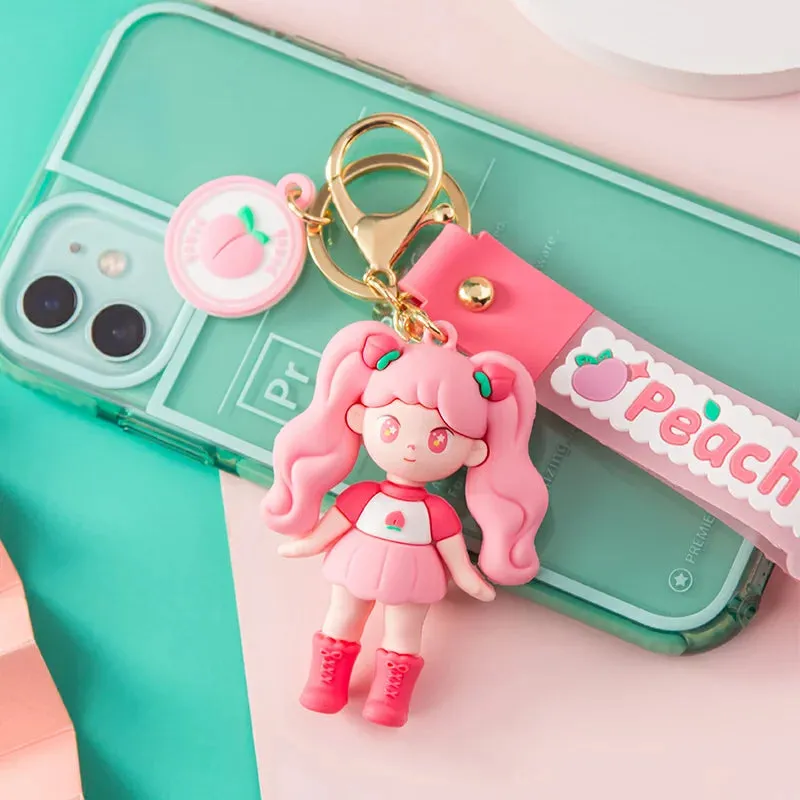 Stylish Lucky Doll Keychain.