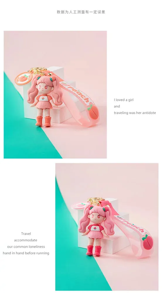 Stylish Lucky Doll Keychain.