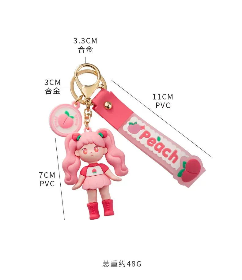 Stylish Lucky Doll Keychain.