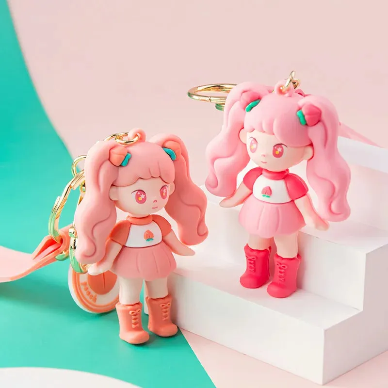 Stylish Lucky Doll Keychain